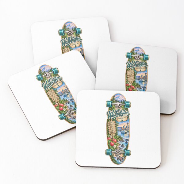 Item preview, Washington Gen X Skateboard designed and sold by Whimspired By Paxx.