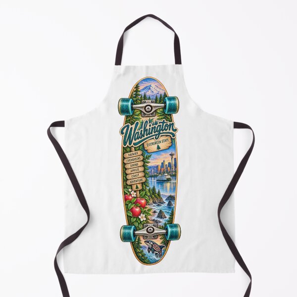 Item preview, Washington Gen X Skateboard designed and sold by Whimspired By Paxx.