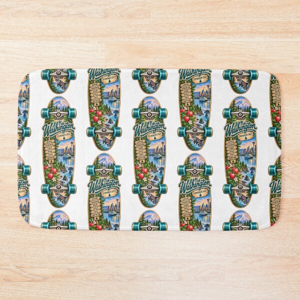Item preview, Washington Gen X Skateboard designed and sold by Whimspired By Paxx.