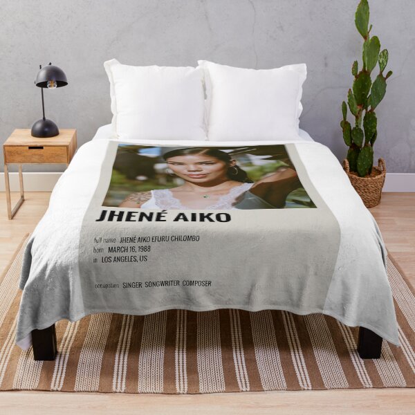 Item preview, Vintage Jhené Aiko – R&B Singer Songwriter Minimalist Poster designed and sold by hurmenkuloni67.