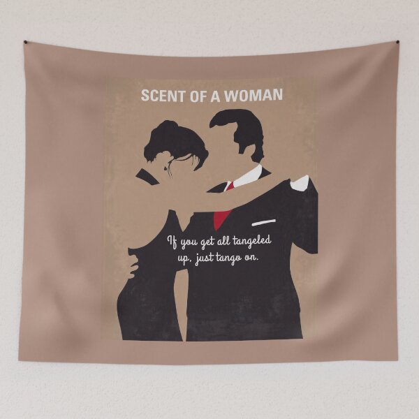 Item preview, Scent of a Woman Tango Dance Minimalist Movie Poster designed and sold by Vicky021.