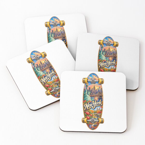 Item preview, New York Gen X Skateboard designed and sold by Whimspired By Paxx.