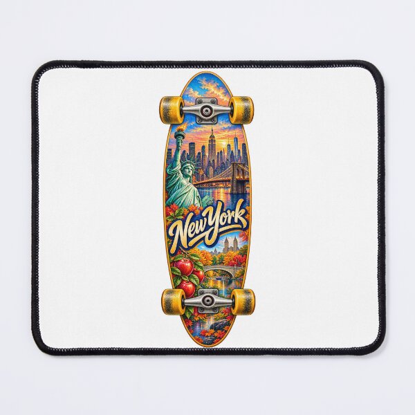 Item preview, New York Gen X Skateboard designed and sold by Whimspired By Paxx.
