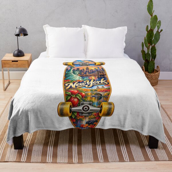 Item preview, New York Gen X Skateboard designed and sold by Whimspired By Paxx.