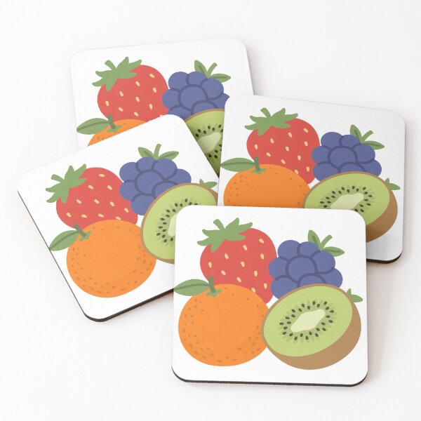 Item preview, Flat vector fruit group designed and sold by Xeneros.