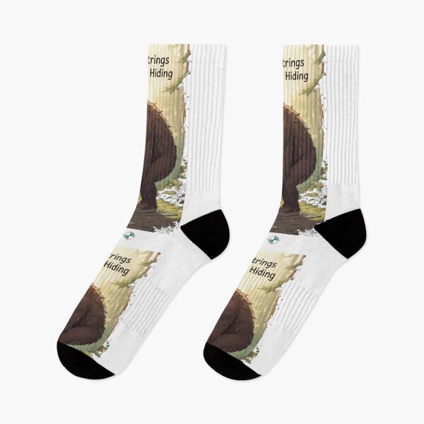 Item preview, My Hamstrings Are Still in Hiding – Funny Bigfoot Yoga Struggle Design designed and sold by Whimsy Trail Co.