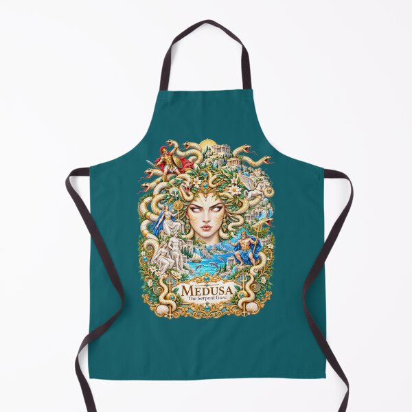 Item preview, Medusa – The Serpent Gaze | Ornate Greek Mythology Fantasy Art designed and sold by sunbowjp stadio.