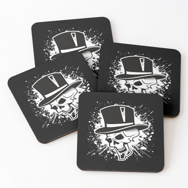 Item preview, Gentleman Top Hat Skull Halloween Gift designed and sold by Say It With Ink.