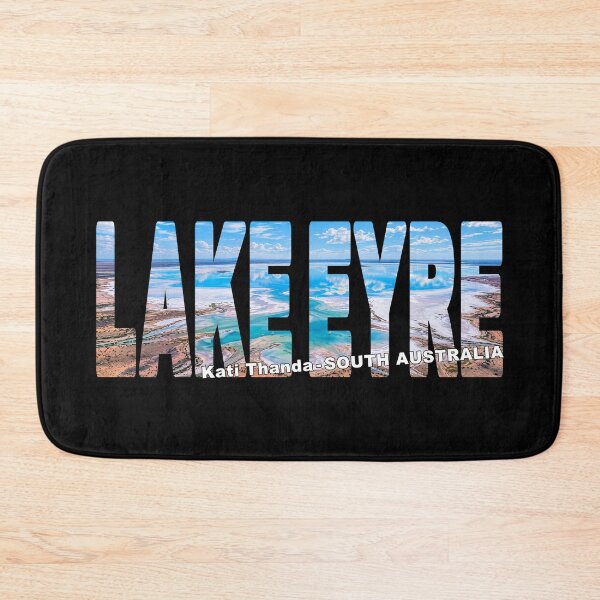 Item preview, LAKE EYRE Kati Thanda South Australia - Flood Water and Birdlife Calm Day designed and sold by Adam Gormley.