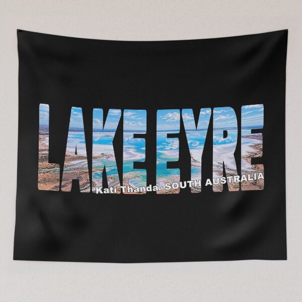 Item preview, LAKE EYRE Kati Thanda South Australia - Flood Water and Birdlife Calm Day designed and sold by Adam Gormley.