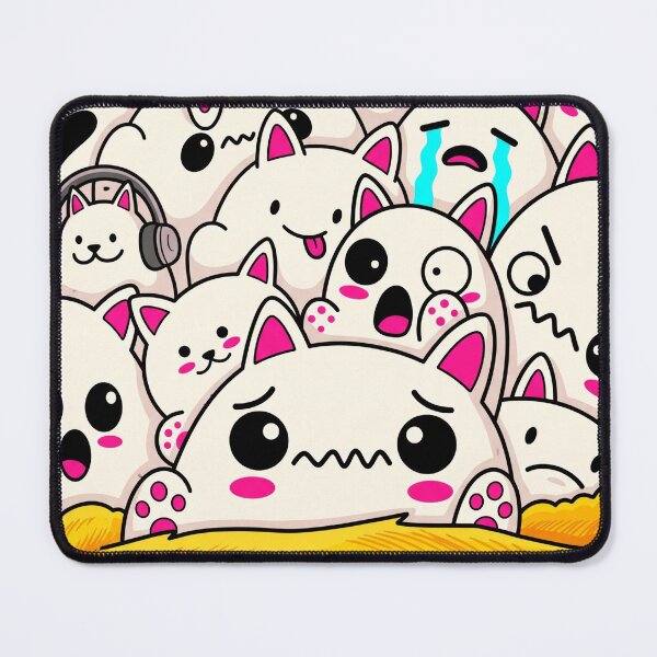 Item preview, Cat Emotions in a Crowd - Cute Animals designed and sold by BikTee.