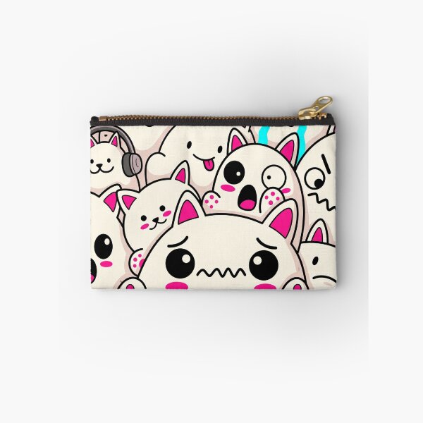 Item preview, Cat Emotions in a Crowd - Cute Animals designed and sold by BikTee.