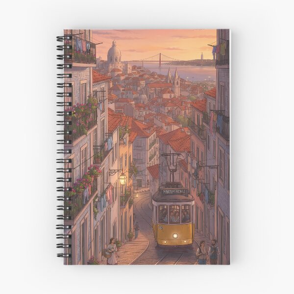 Item preview, Lisbon Golden Hour: Historic Yellow Tram & Alfama Sunset Street View Art Print, Tapestry & Home Decor designed and sold by SOOstudio73.