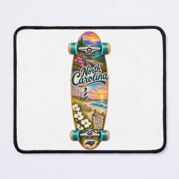 Item preview, North Carolina Gen X Skateboard designed and sold by Whimspired By Paxx.