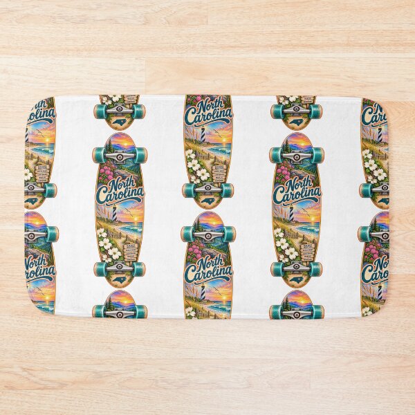 Item preview, North Carolina Gen X Skateboard designed and sold by Whimspired By Paxx.