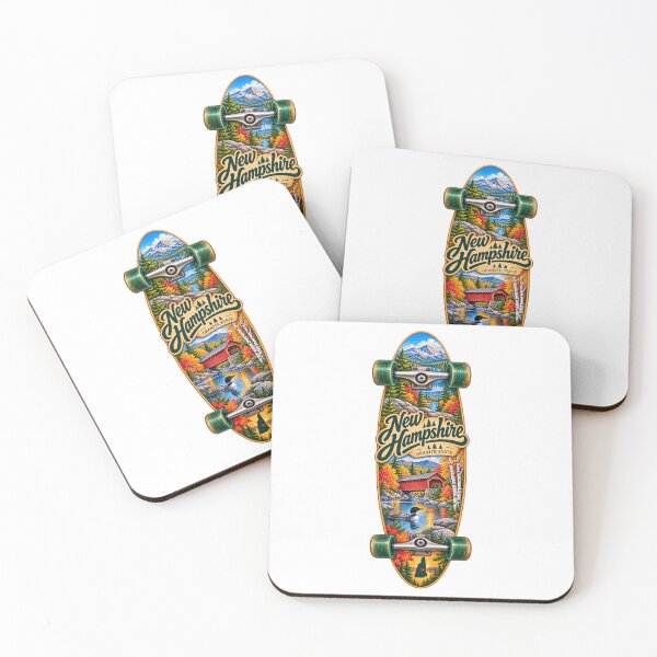 Item preview, New Hampshire Gen X Skateboard designed and sold by Whimspired By Paxx.