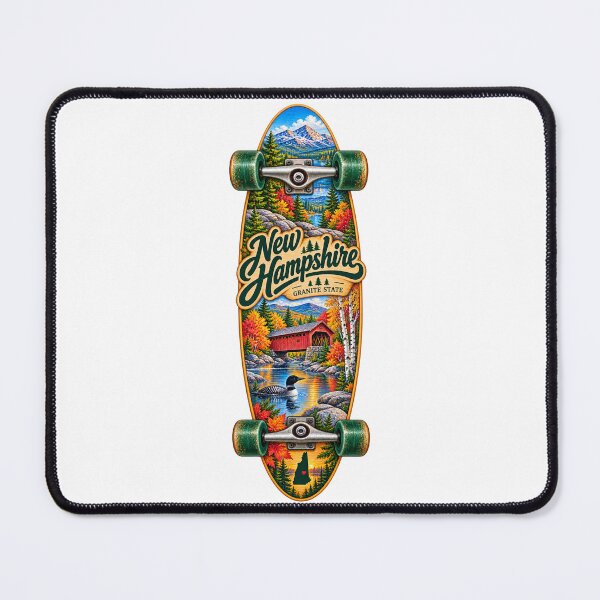 Item preview, New Hampshire Gen X Skateboard designed and sold by Whimspired By Paxx.