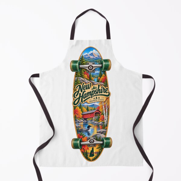 Item preview, New Hampshire Gen X Skateboard designed and sold by Whimspired By Paxx.