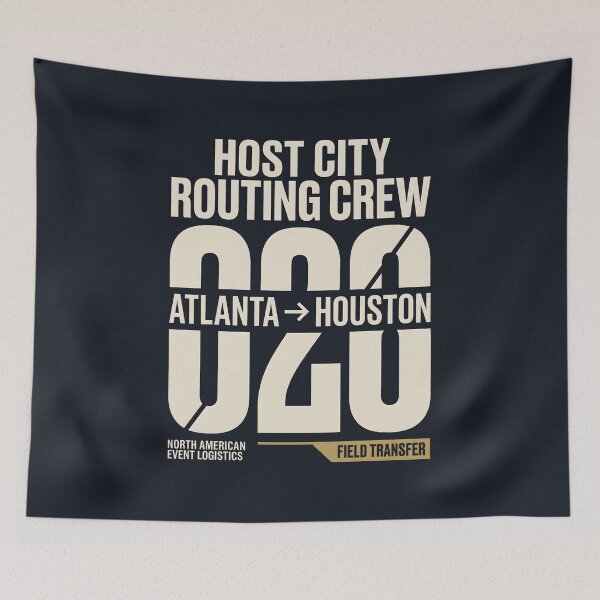 Item preview, Host City Routing Crew Event Logistics Field Transfer Streetwear designed and sold by SplashTastic.