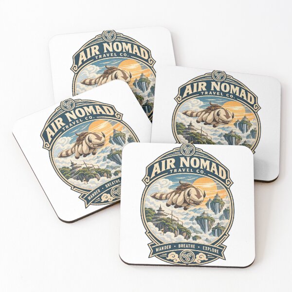Item preview, Air Nomad Travel Co. – Flying Bison Vintage Adventure Mountain Graphic Tee designed and sold by mocci10.