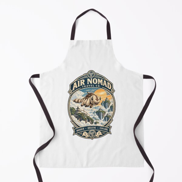 Item preview, Air Nomad Travel Co. – Flying Bison Vintage Adventure Mountain Graphic Tee designed and sold by mocci10.
