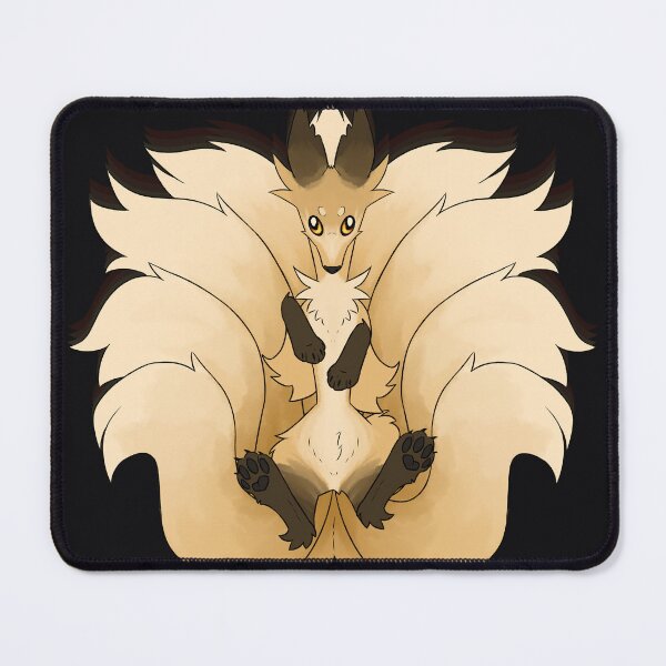 Item preview, Nine Tailed Fox - Fluffy Kitsune designed and sold by Thistlegrove.