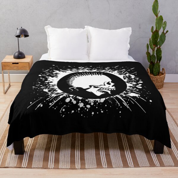 Item preview, Punk Rock Mohawk Skull Halloween Gift designed and sold by Say It With Ink.