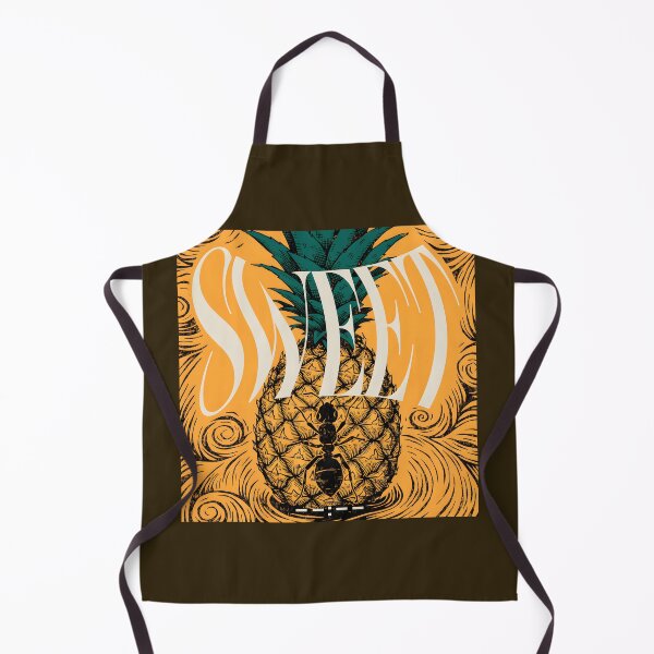 Item preview, Vintage Pineapple Ant – Retro Tropical Nature Art designed and sold by KiraChie.