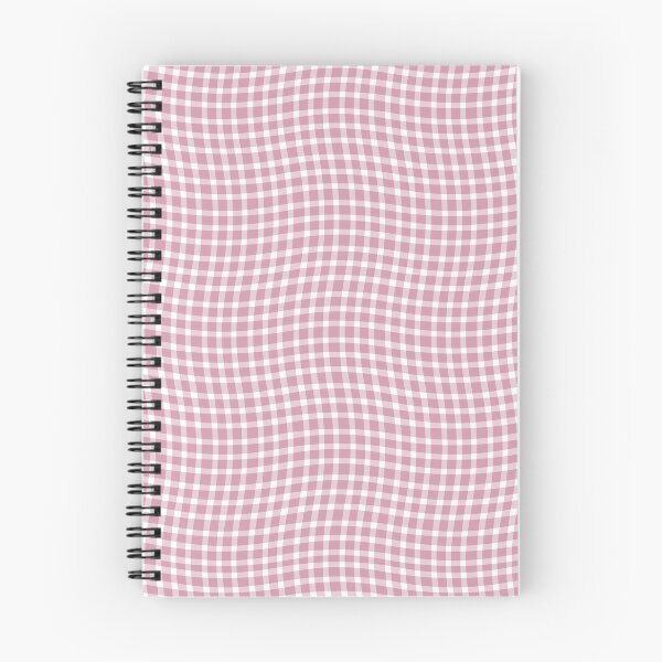 Item preview, Plaid Wavy Pattern Pink White designed and sold by ArtbyDebbieC.
