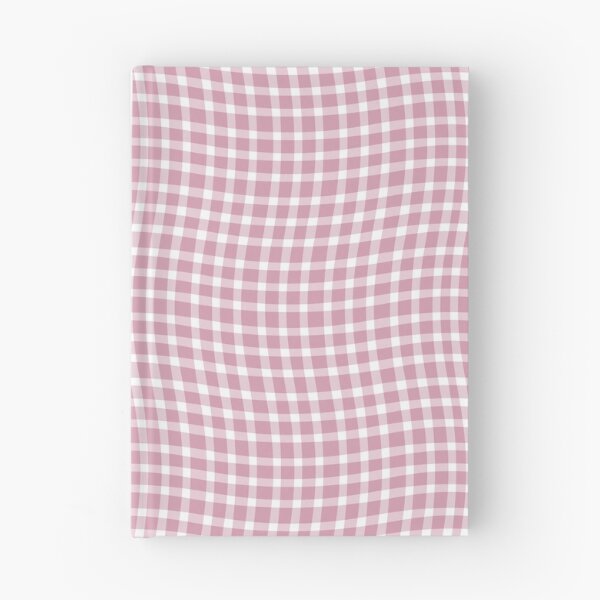 Item preview, Plaid Wavy Pattern Pink White designed and sold by ArtbyDebbieC.