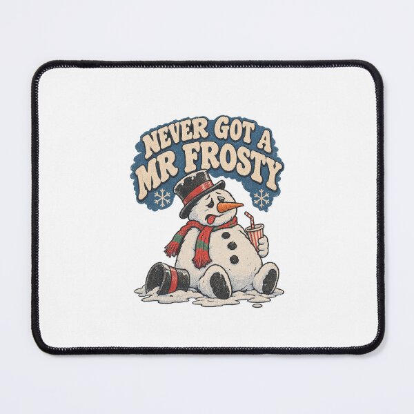 Item preview, Never Got a Mr Frosty – Funny Retro 80s 90s Christmas Nostalgia T-Shirt designed and sold by CPADesign.
