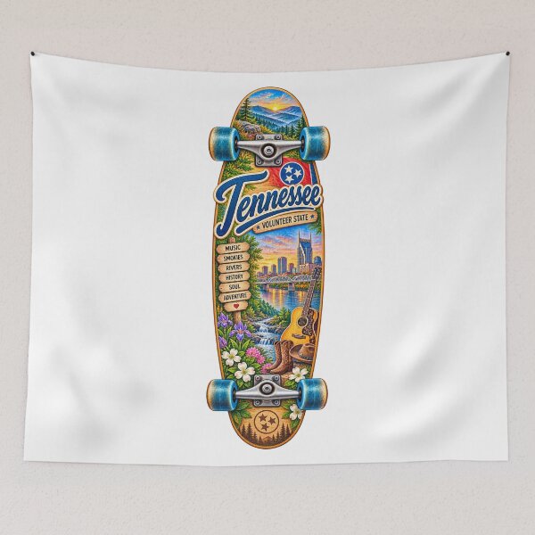 Item preview, Tennessee Gen X Skateboard designed and sold by Whimspired By Paxx.