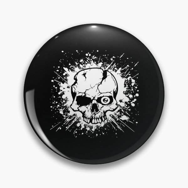 Item preview, Zombie Cyborg Skull Halloween Gift designed and sold by Say It With Ink.