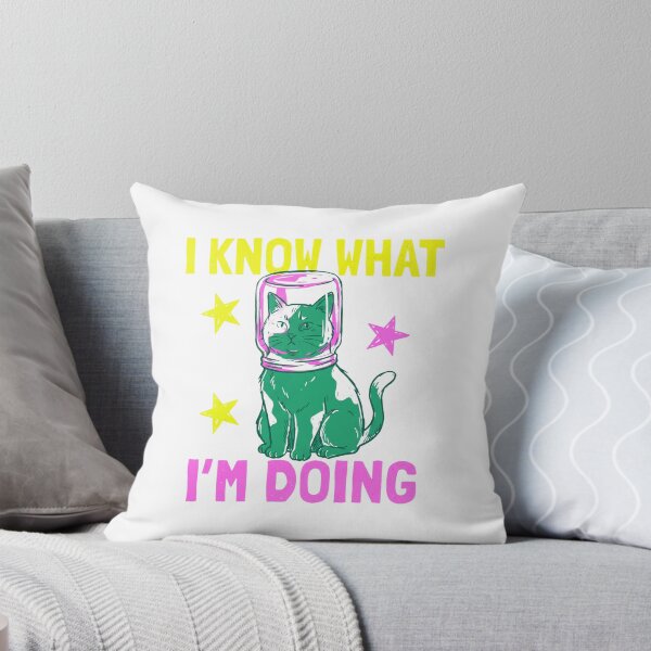 Item preview, I Know What I'm Doing Funny Cat Humor Pet Owner designed and sold by ZAbiriarto.