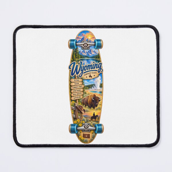 Item preview, Wyoming Gen X Skateboard designed and sold by Whimspired By Paxx.