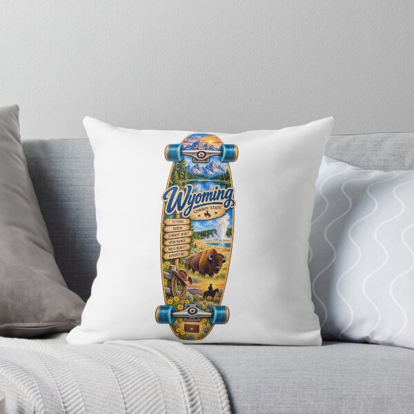 Item preview, Wyoming Gen X Skateboard designed and sold by Whimspired By Paxx.