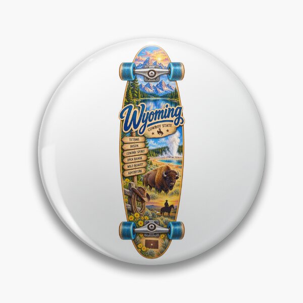 Item preview, Wyoming Gen X Skateboard designed and sold by Whimspired By Paxx.