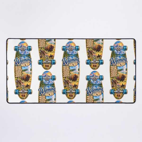 Item preview, Wyoming Gen X Skateboard designed and sold by Whimspired By Paxx.