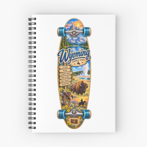 Item preview, Wyoming Gen X Skateboard designed and sold by Whimspired By Paxx.