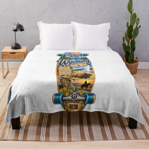 Item preview, Wyoming Gen X Skateboard designed and sold by Whimspired By Paxx.