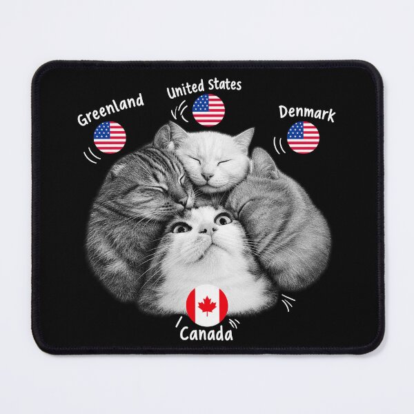 Item preview, Funny canada cat shirt surrounded by US designed and sold by To101ARt.