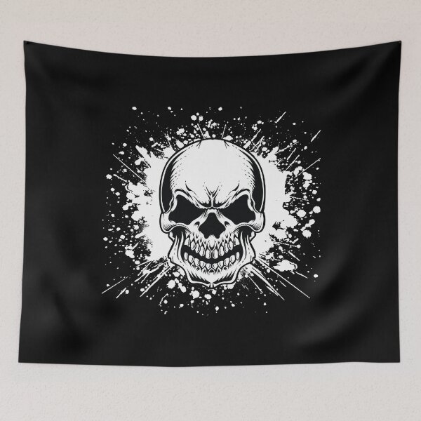 Item preview, Angry Screaming Skull Halloween Gift designed and sold by Say It With Ink.