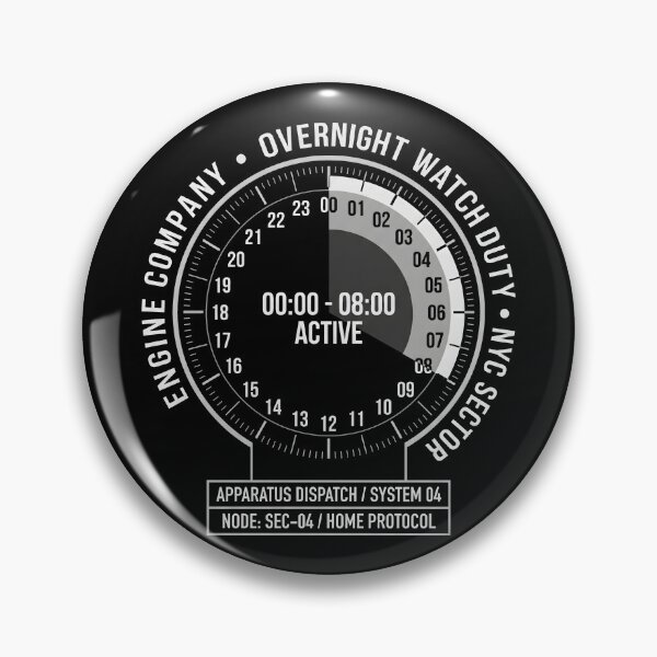 Item preview, Night Shift Overnight Watch Duty Engine Company NYC Technical designed and sold by SplashTastic.