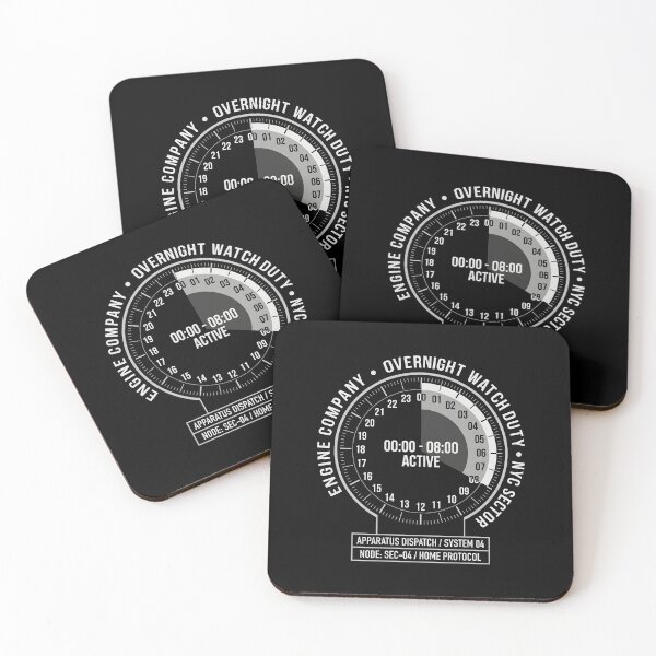 Item preview, Night Shift Overnight Watch Duty Engine Company NYC Technical designed and sold by SplashTastic.