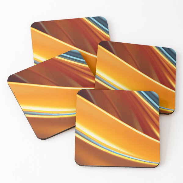 Item preview, Metallic Gold Diagonal Waves Abstract designed and sold by haydenhanson.