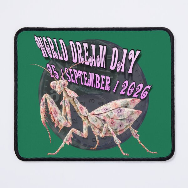 Item preview, Dreamy Orchid Mantis Floral Watercolor Camouflage Art designed and sold by zenjiinspired.
