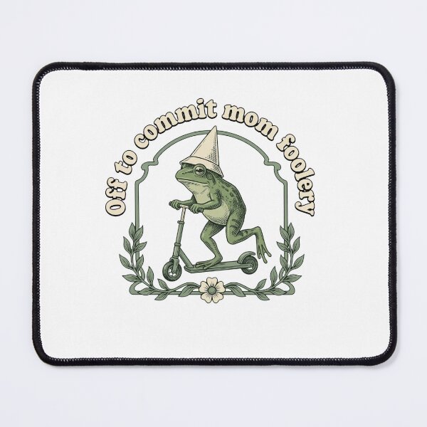 Item preview, Off To Commit Mom Foolery Funny Mom Frog Humor Mother designed and sold by ZAbiriarto.