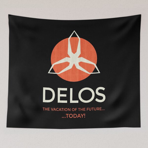 Item preview, Delos The Vacation Of The Future Today Westworld Art designed and sold by jendessonggeng.