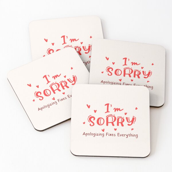 Item preview, Apologizing Fixes Everything designed and sold by fadilow.