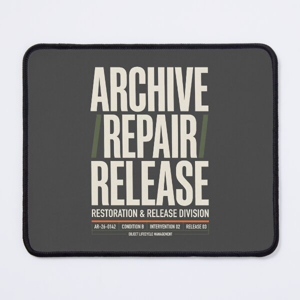 Item preview, Archivist Archive Repair Release Object Lifecycle Restoration designed and sold by SplashTastic.
